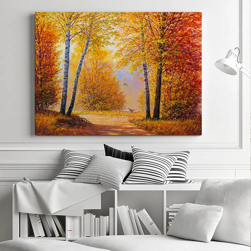 Autumn Forest 2 Canvas Print Autumn Forest 2 Canvas Print wall art product S-BELOV / Shutterstock