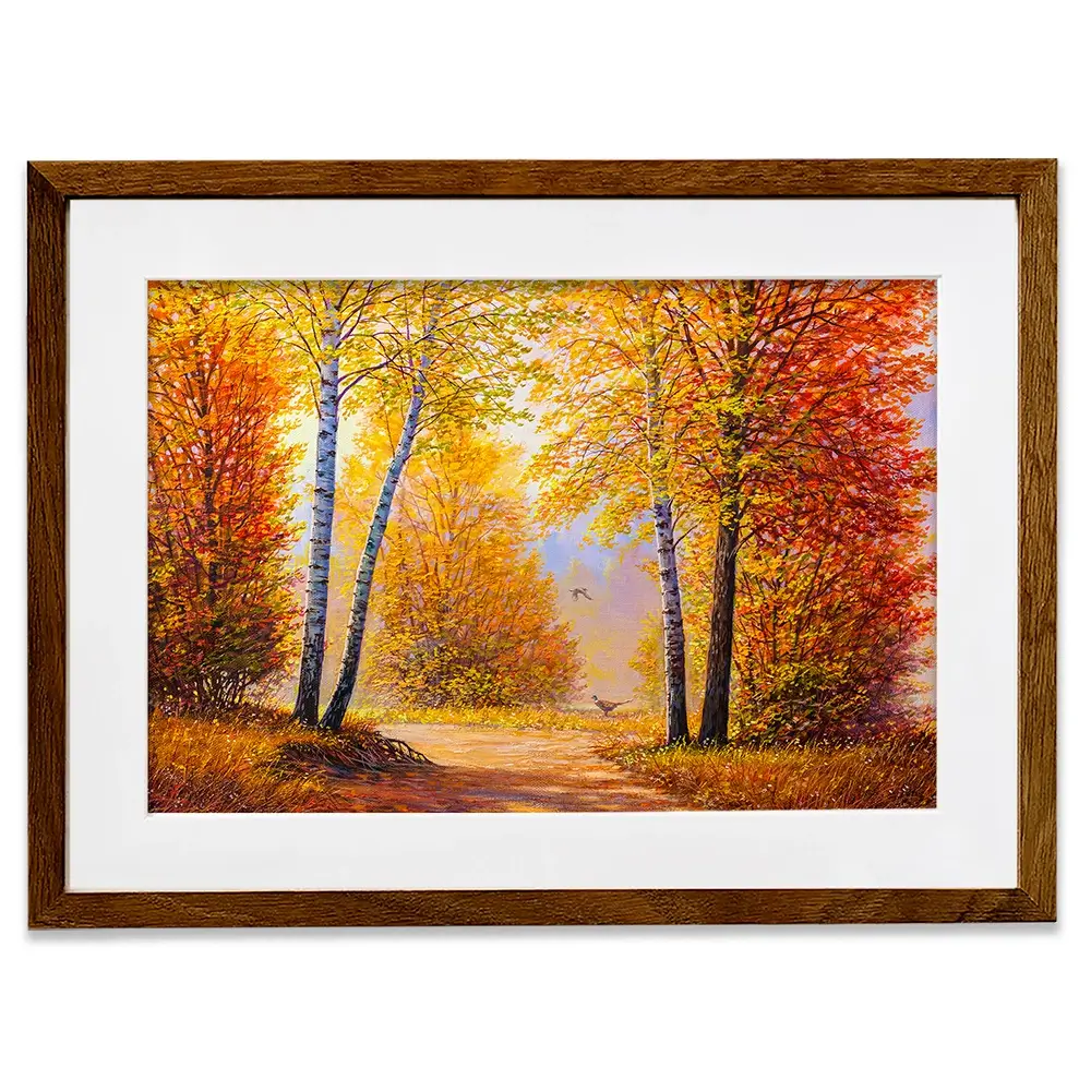 Autumn Forest 2 Framed Art Print Autumn Forest 2 Framed Art Print wall art product S-BELOV / Shutterstock