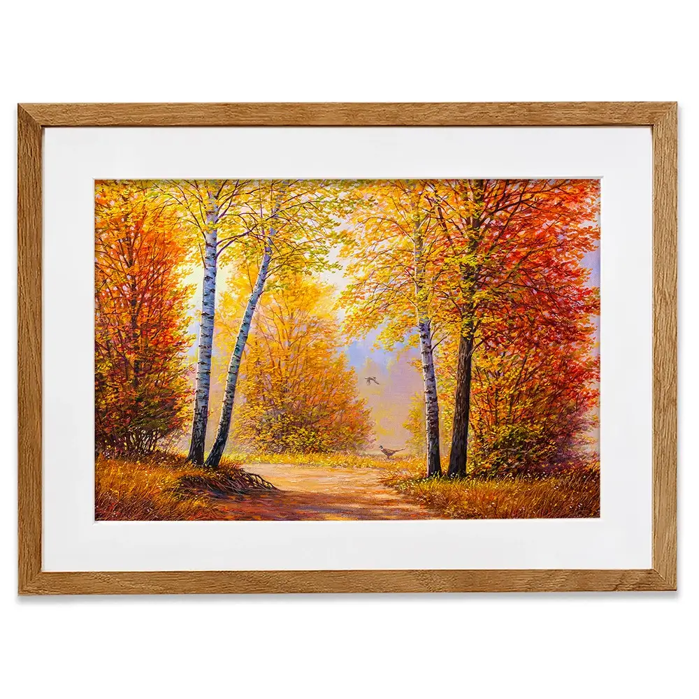 Autumn Forest 2 Framed Art Print Autumn Forest 2 Framed Art Print wall art product S-BELOV / Shutterstock