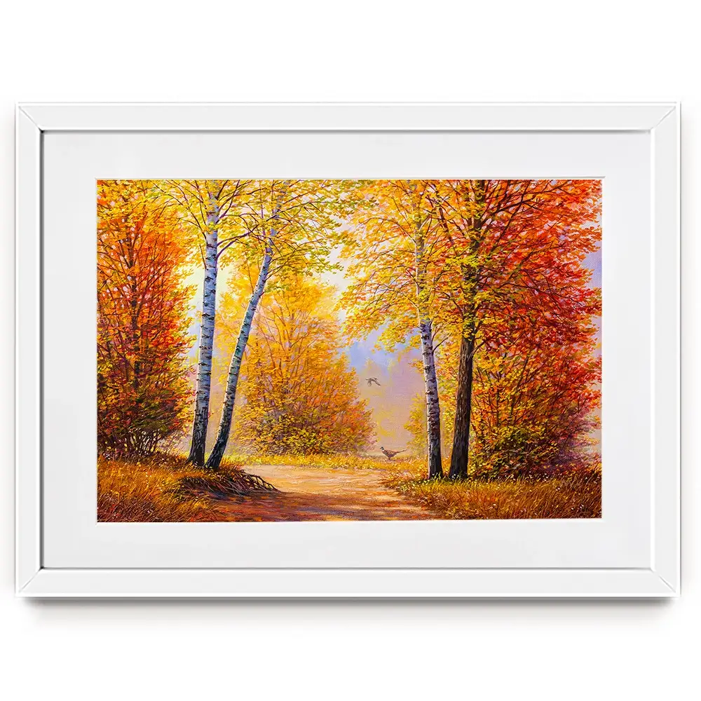 Autumn Forest 2 Framed Art Print Autumn Forest 2 Framed Art Print wall art product S-BELOV / Shutterstock