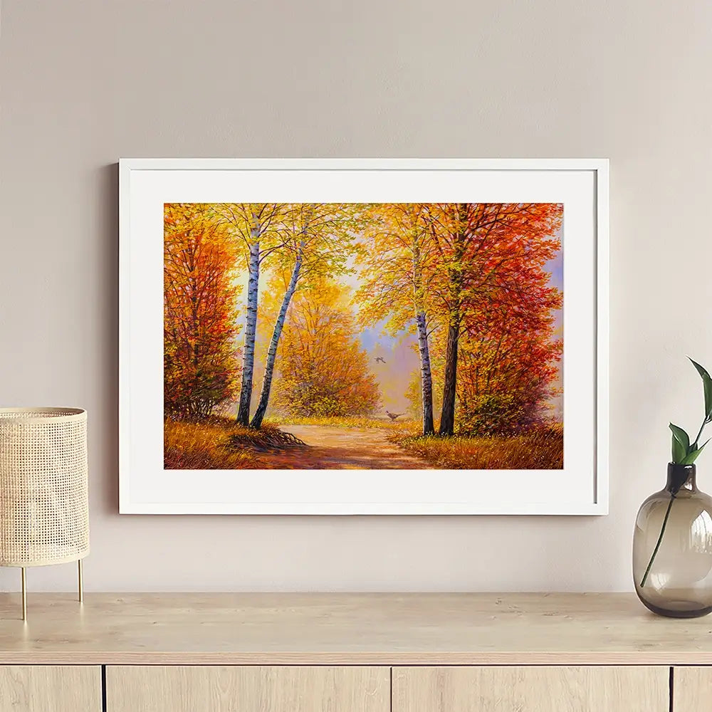 Autumn Forest 2 Framed Art Print Autumn Forest 2 Framed Art Print wall art product S-BELOV / Shutterstock