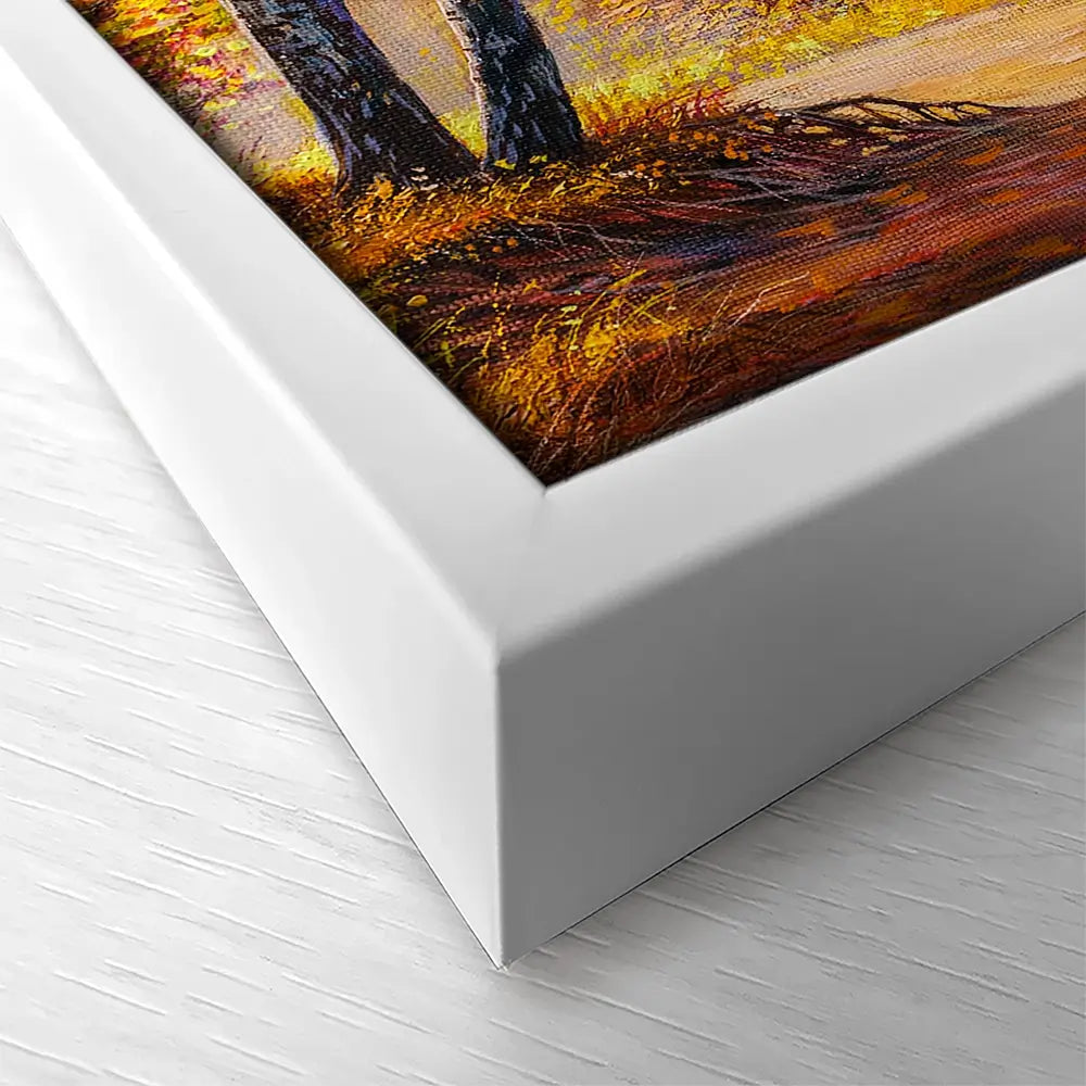 Autumn Forest 2 Square Canvas Print Autumn Forest 2 Square Canvas Print wall art product Art Print Shop