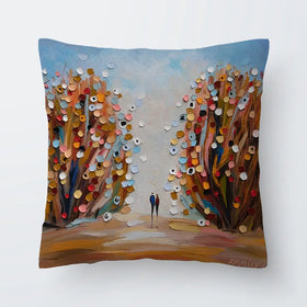 Autumn Garden Cushion Autumn Garden Cushion wall art product Ekaterina Ermilkina