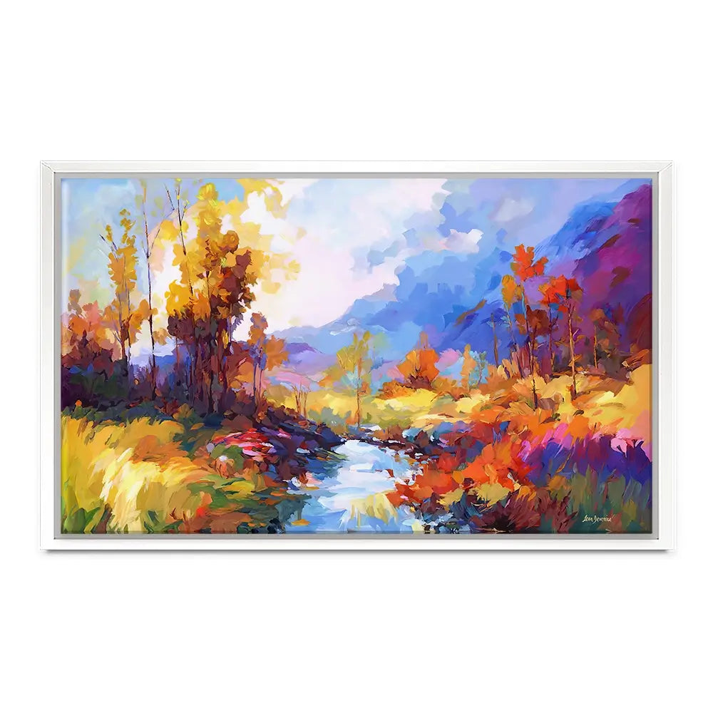 Autumn Impressions Canvas Print Autumn Impressions Canvas Print wall art product Leon Devenice