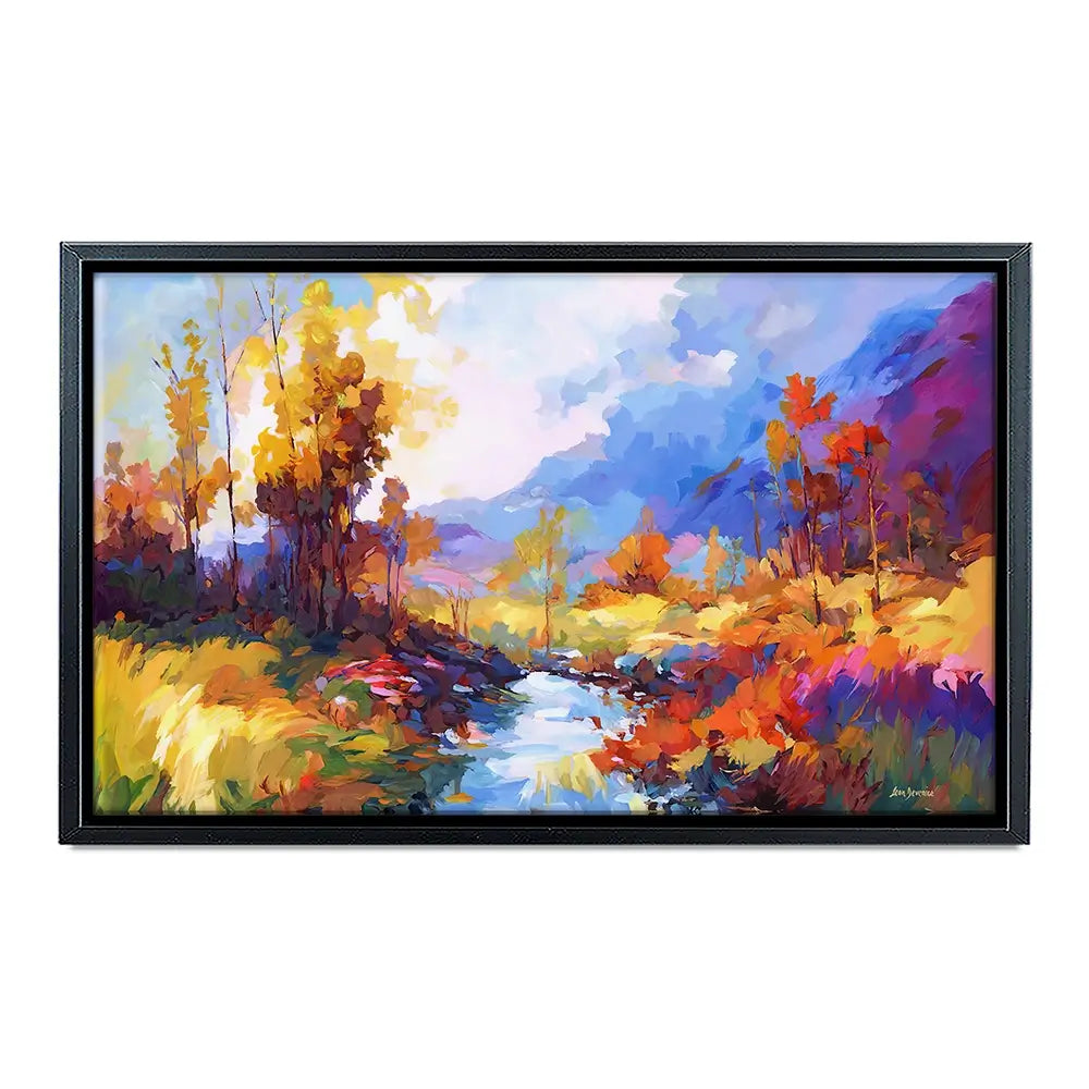 Autumn Impressions Canvas Print Autumn Impressions Canvas Print wall art product Leon Devenice