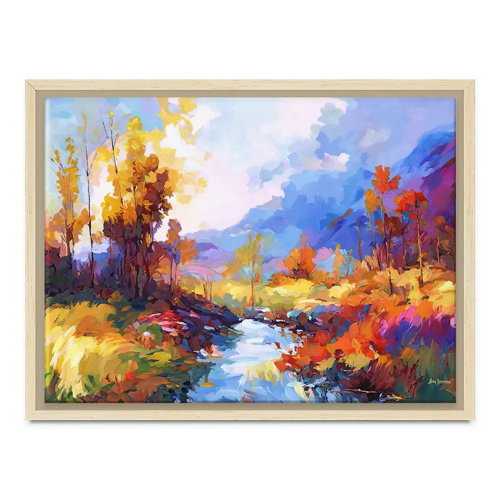 Autumn Impressions Canvas Print Autumn Impressions Canvas Print wall art product Leon Devenice