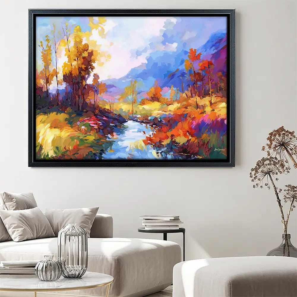 Autumn Impressions Canvas Print Autumn Impressions Canvas Print wall art product Leon Devenice