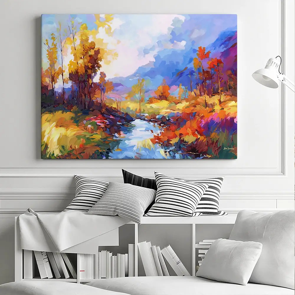 Autumn Impressions Canvas Print Autumn Impressions Canvas Print wall art product Leon Devenice