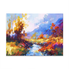 Autumn Impressions Canvas Print Autumn Impressions Canvas Print wall art product Leon Devenice