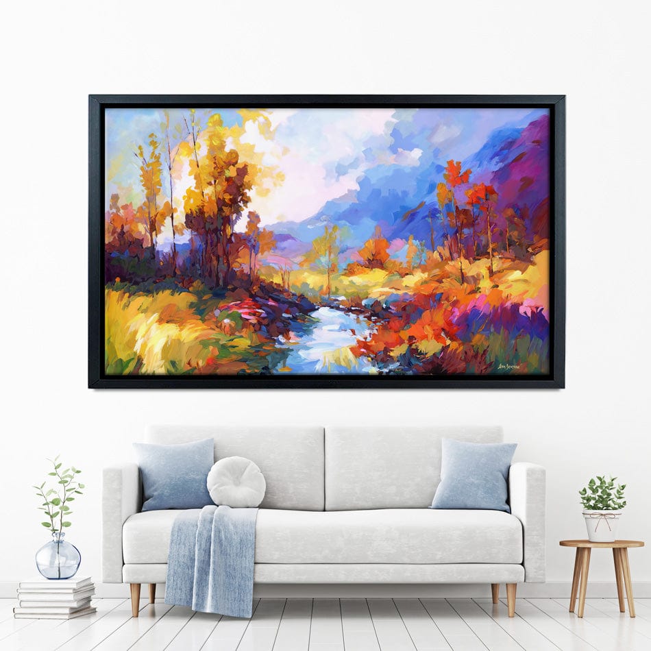 Autumn Impressions Canvas Print wall art product Leon Devenice