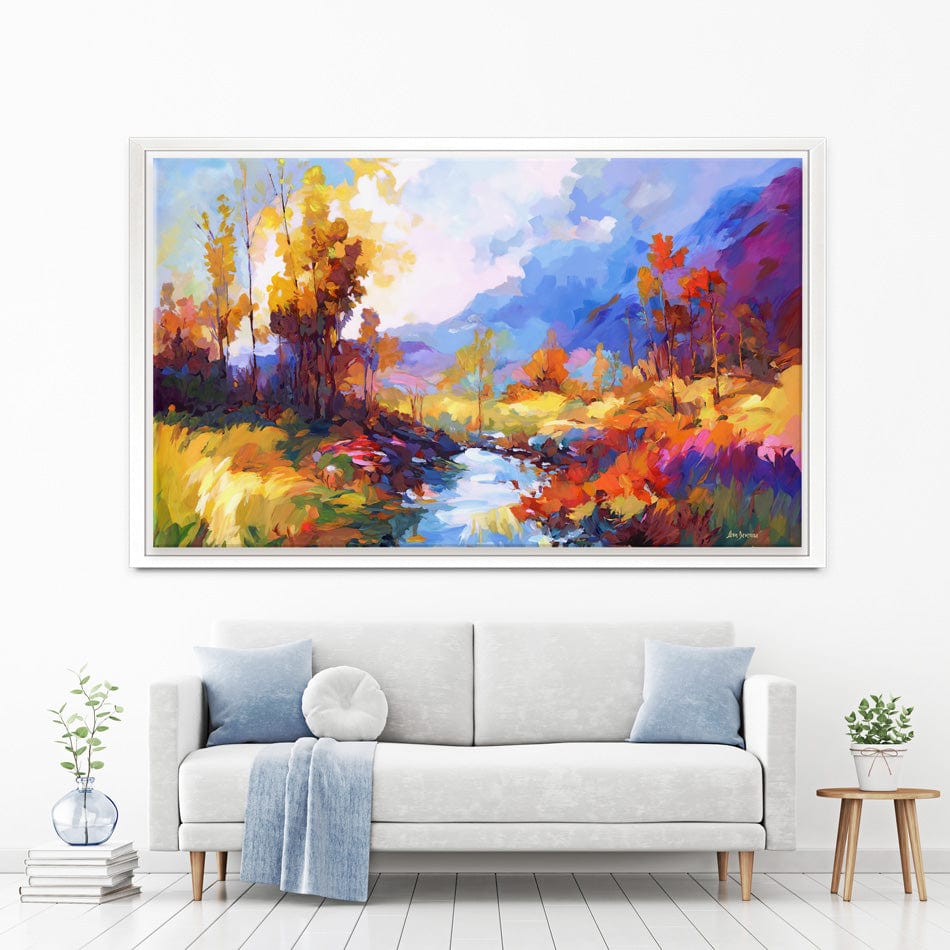 Autumn Impressions Canvas Print wall art product Leon Devenice