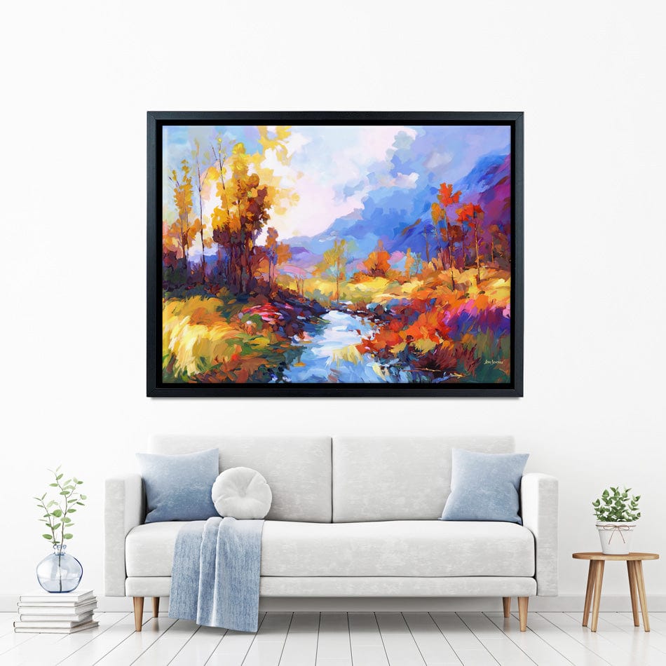 Autumn Impressions Canvas Print wall art product Leon Devenice