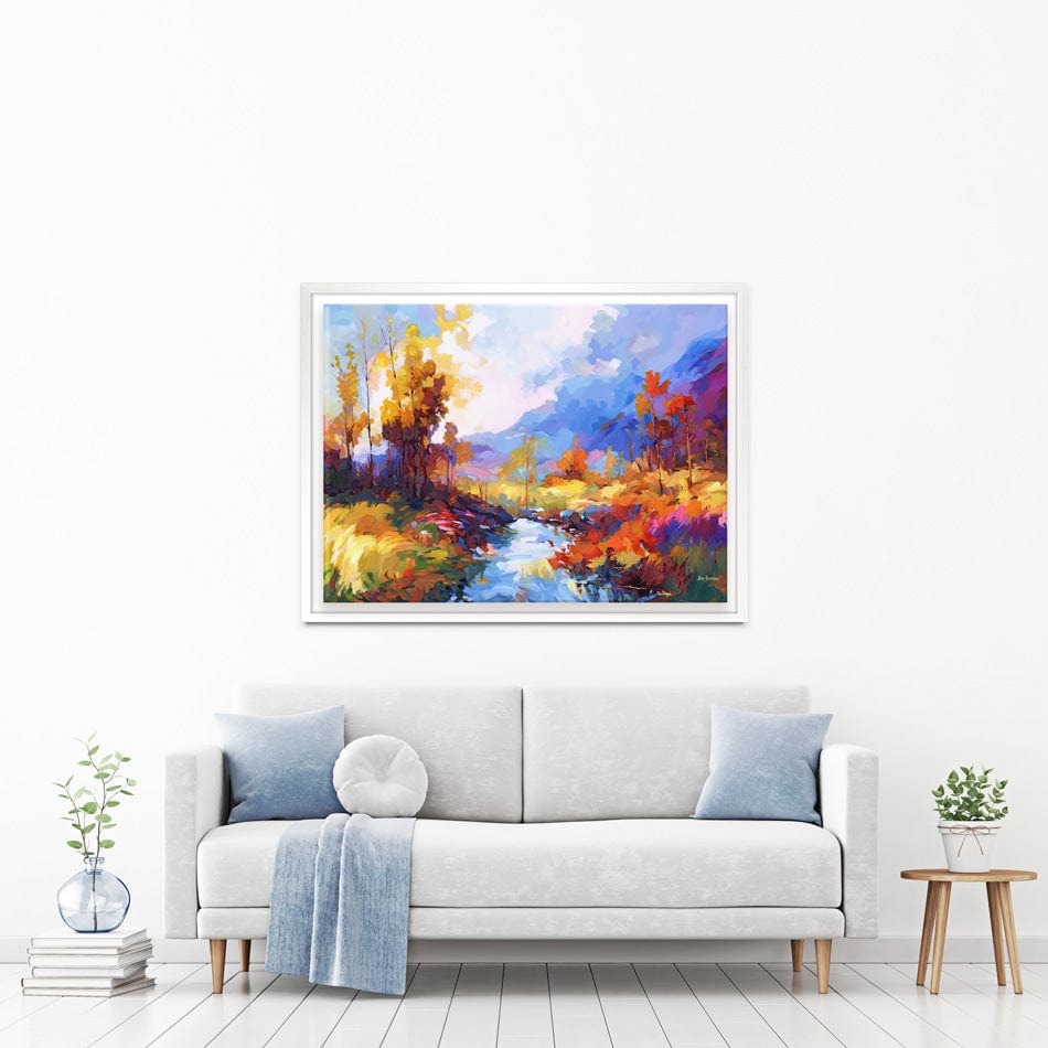 Autumn Impressions Canvas Print wall art product Leon Devenice