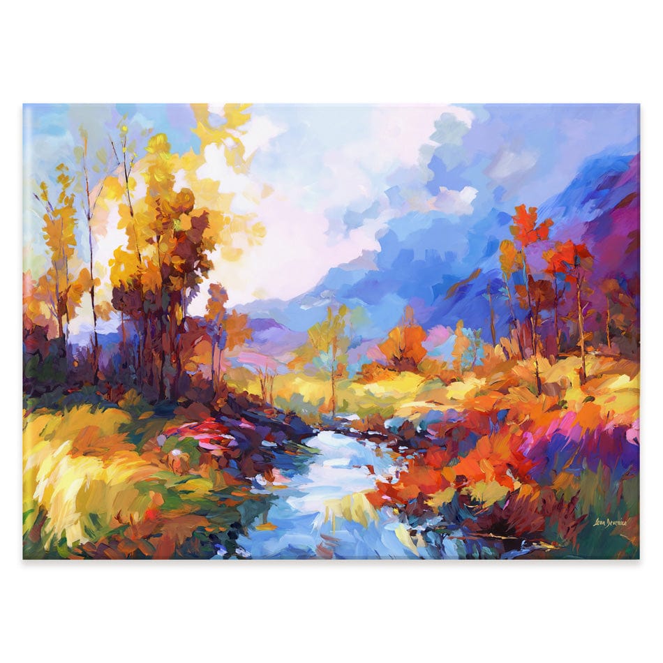 Autumn Impressions Canvas Print wall art product Leon Devenice