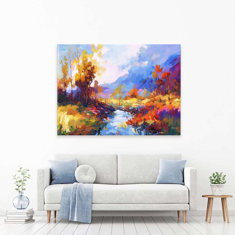 Autumn Impressions Canvas Print wall art product Leon Devenice