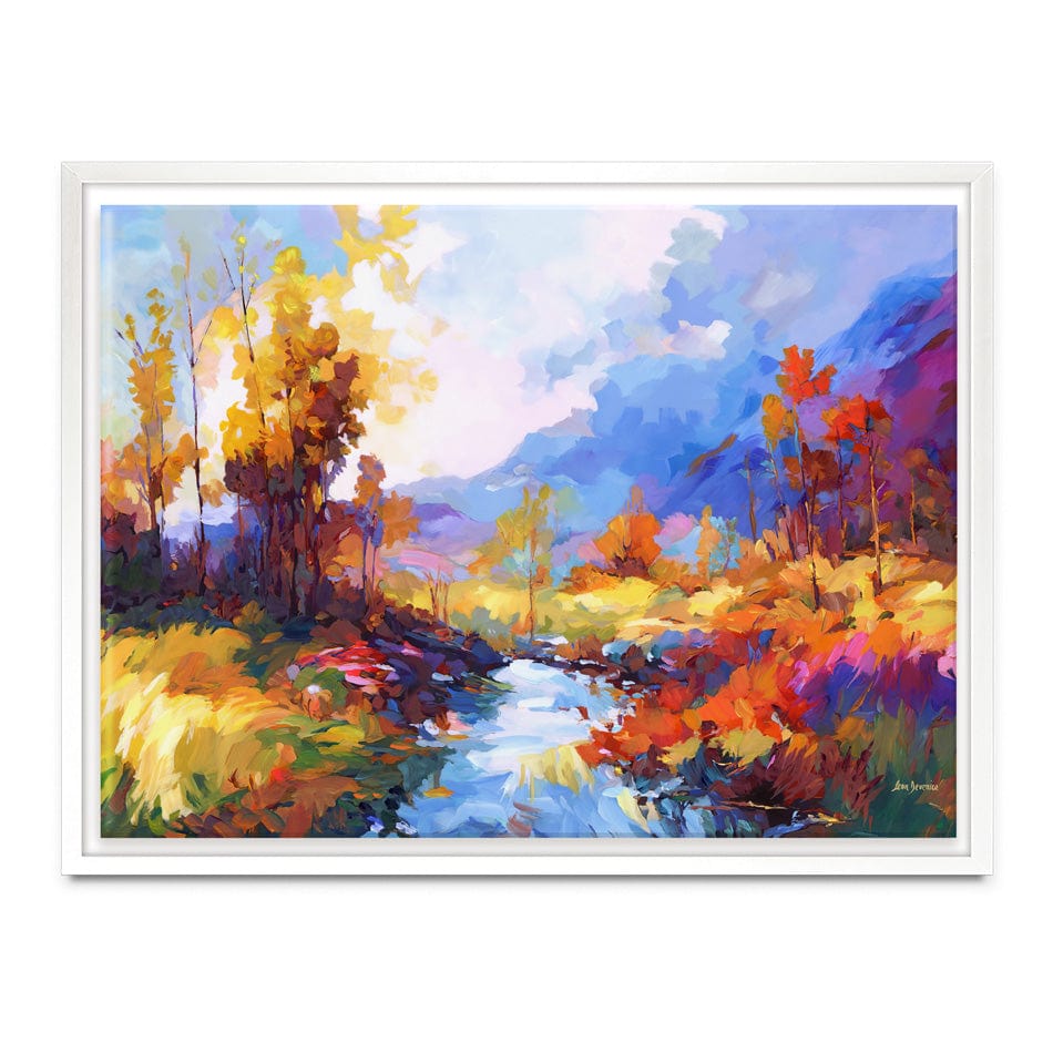 Autumn Impressions Canvas Print wall art product Leon Devenice