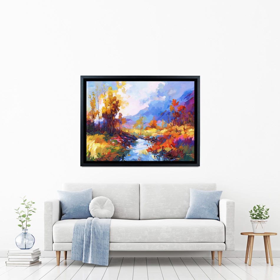 Autumn Impressions Canvas Print wall art product Leon Devenice