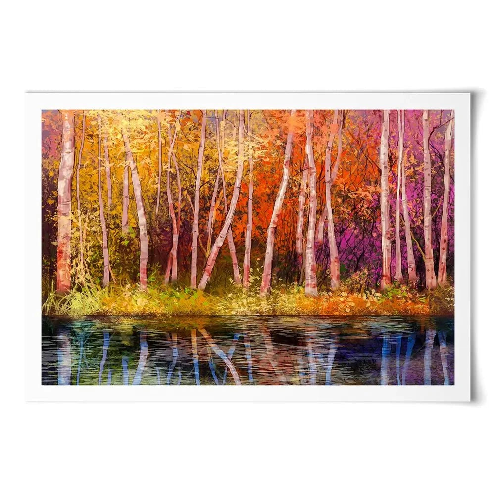 Autumn Trees Art Print Autumn Trees Art Print wall art product pluie_r / Shutterstock