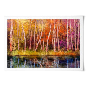 Autumn Trees Art Print Autumn Trees Art Print wall art product pluie_r / Shutterstock