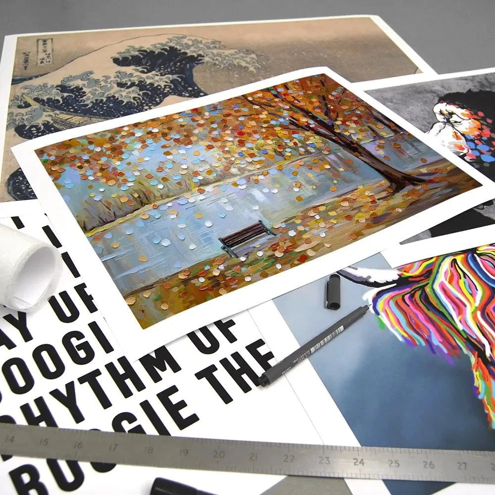 Autumn Veil Art Print Autumn Veil Art Print wall art product Ekaterina Ermilkina