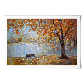 Autumn Veil Art Print Autumn Veil Art Print wall art product Ekaterina Ermilkina