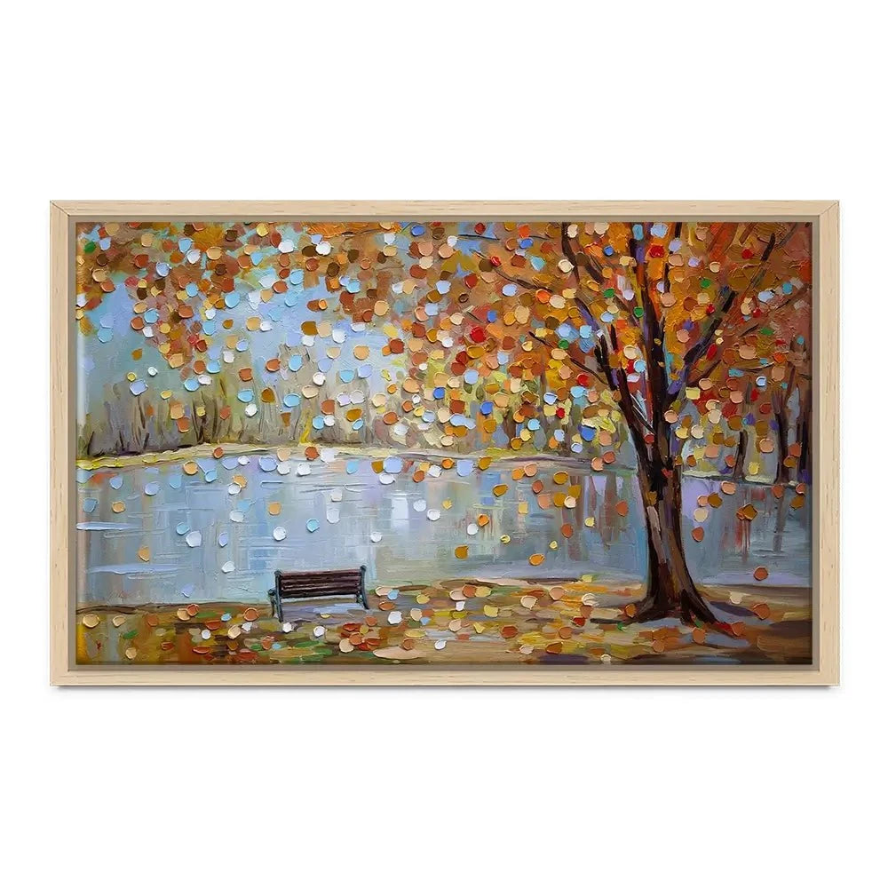 Autumn Veil Canvas Print Autumn Veil Canvas Print wall art product Ekaterina Ermilkina