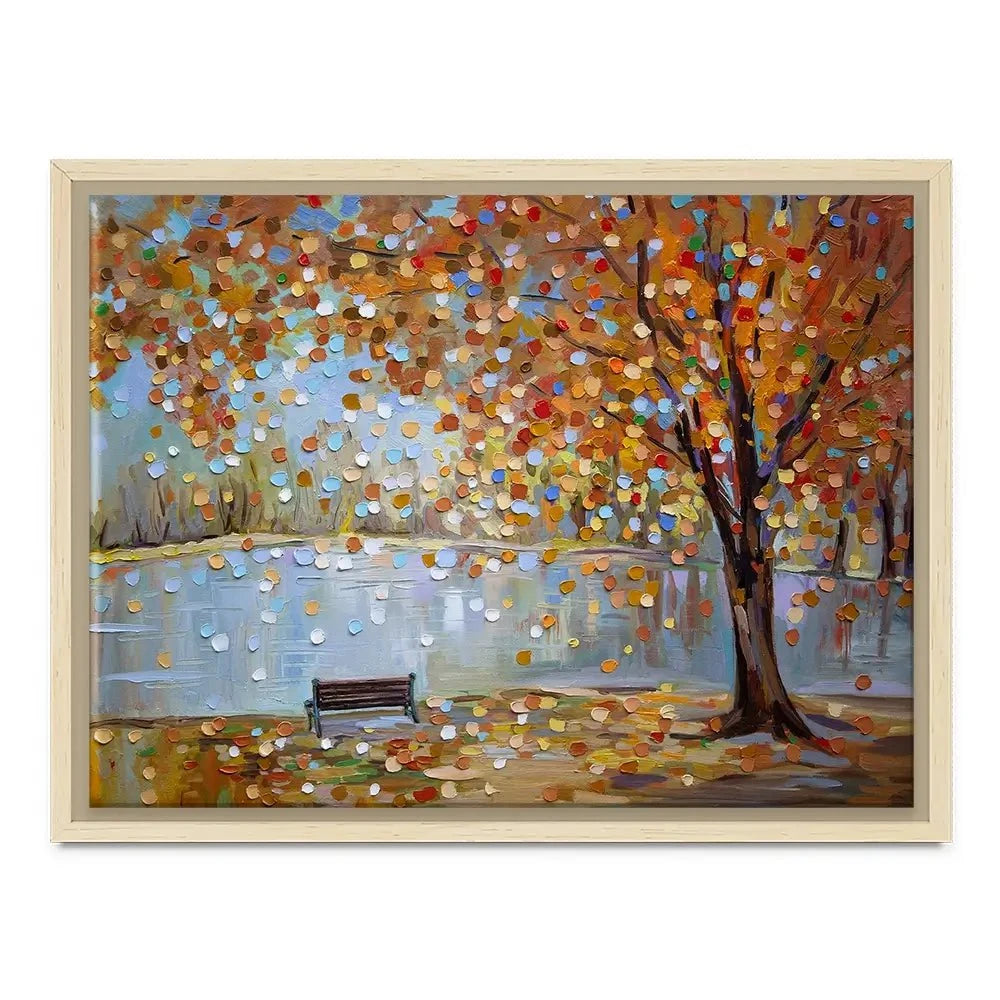 Autumn Veil Canvas Print Autumn Veil Canvas Print wall art product Ekaterina Ermilkina