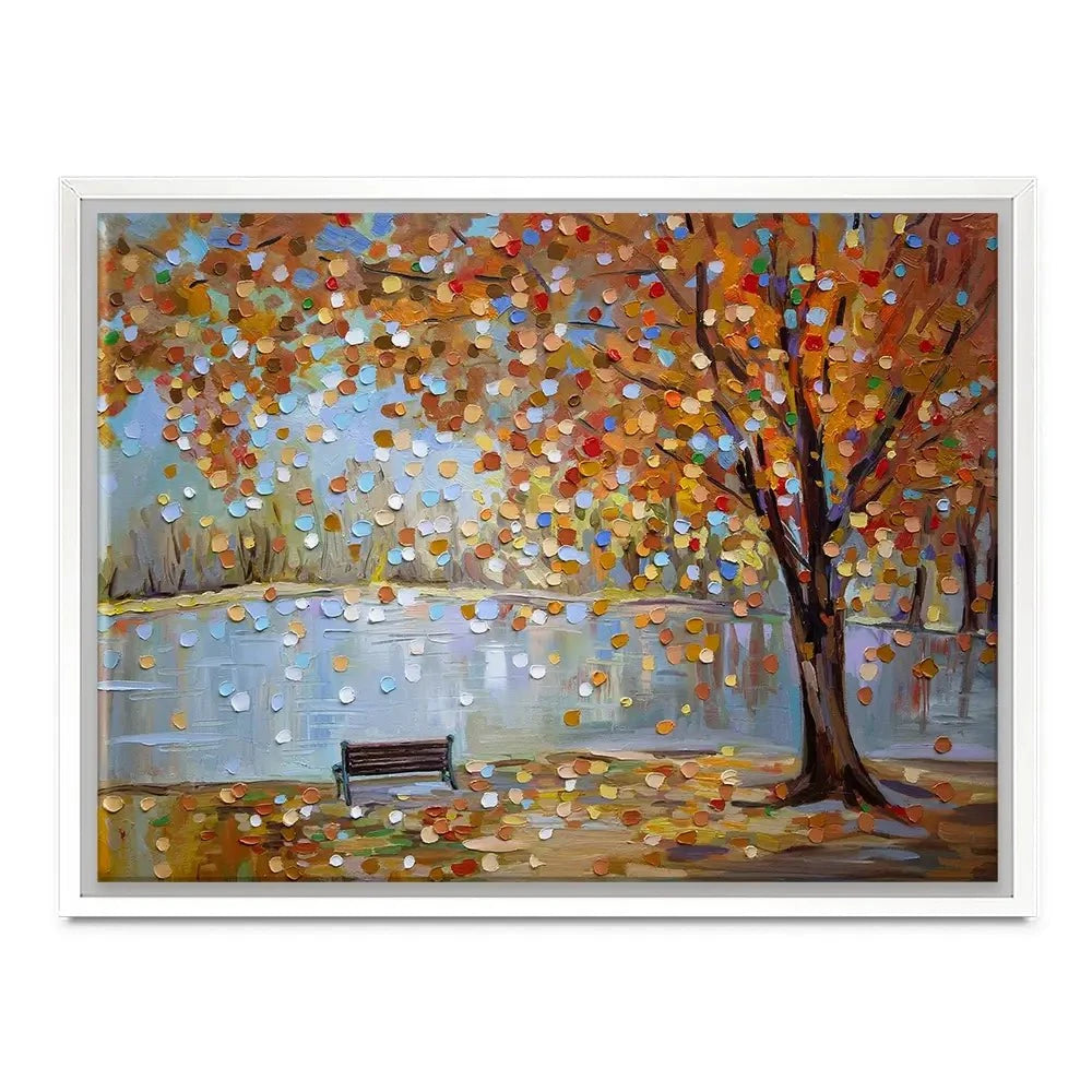 Autumn Veil Canvas Print Autumn Veil Canvas Print wall art product Ekaterina Ermilkina