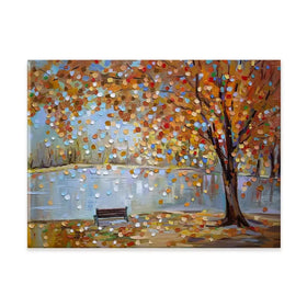 Autumn Veil Canvas Print Autumn Veil Canvas Print wall art product Ekaterina Ermilkina