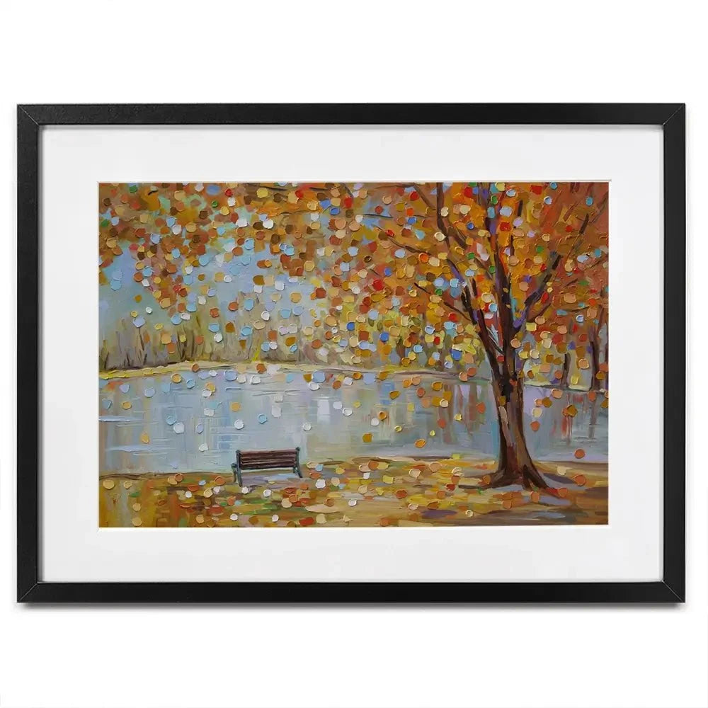 Autumn Veil Framed Art Print Autumn Veil Framed Art Print wall art product Ekaterina Ermilkina