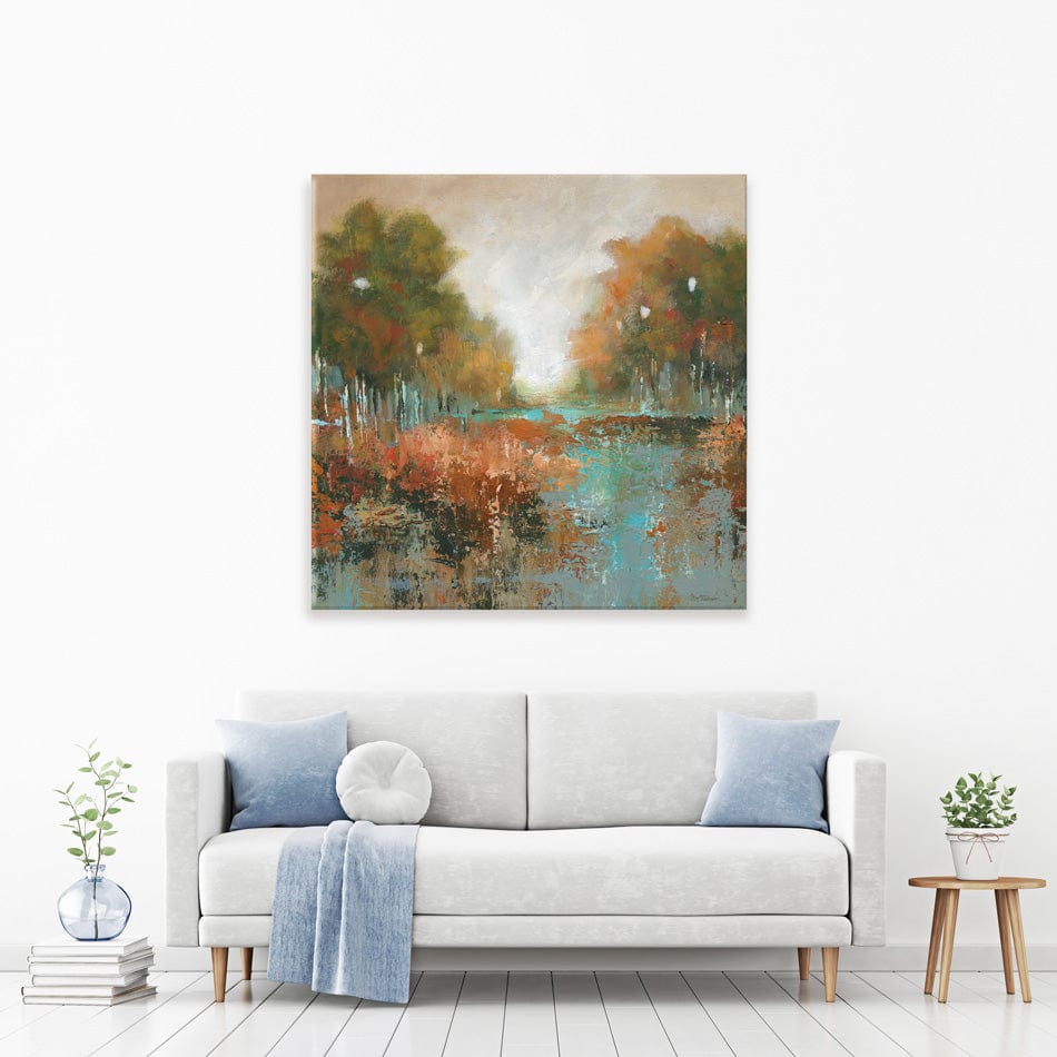 Autumn Walk Canvas Print wall art product Carol Robinson