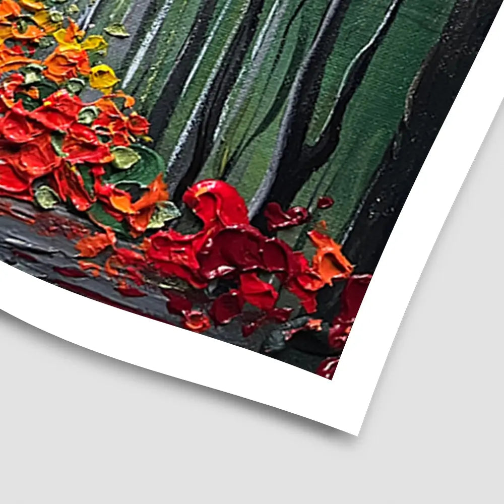 Autumns Embrace Art Print Autumns Embrace Art Print wall art product Nada Khatib