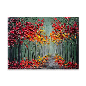 Autumns Embrace Canvas Print Autumns Embrace Canvas Print wall art product Nada Khatib