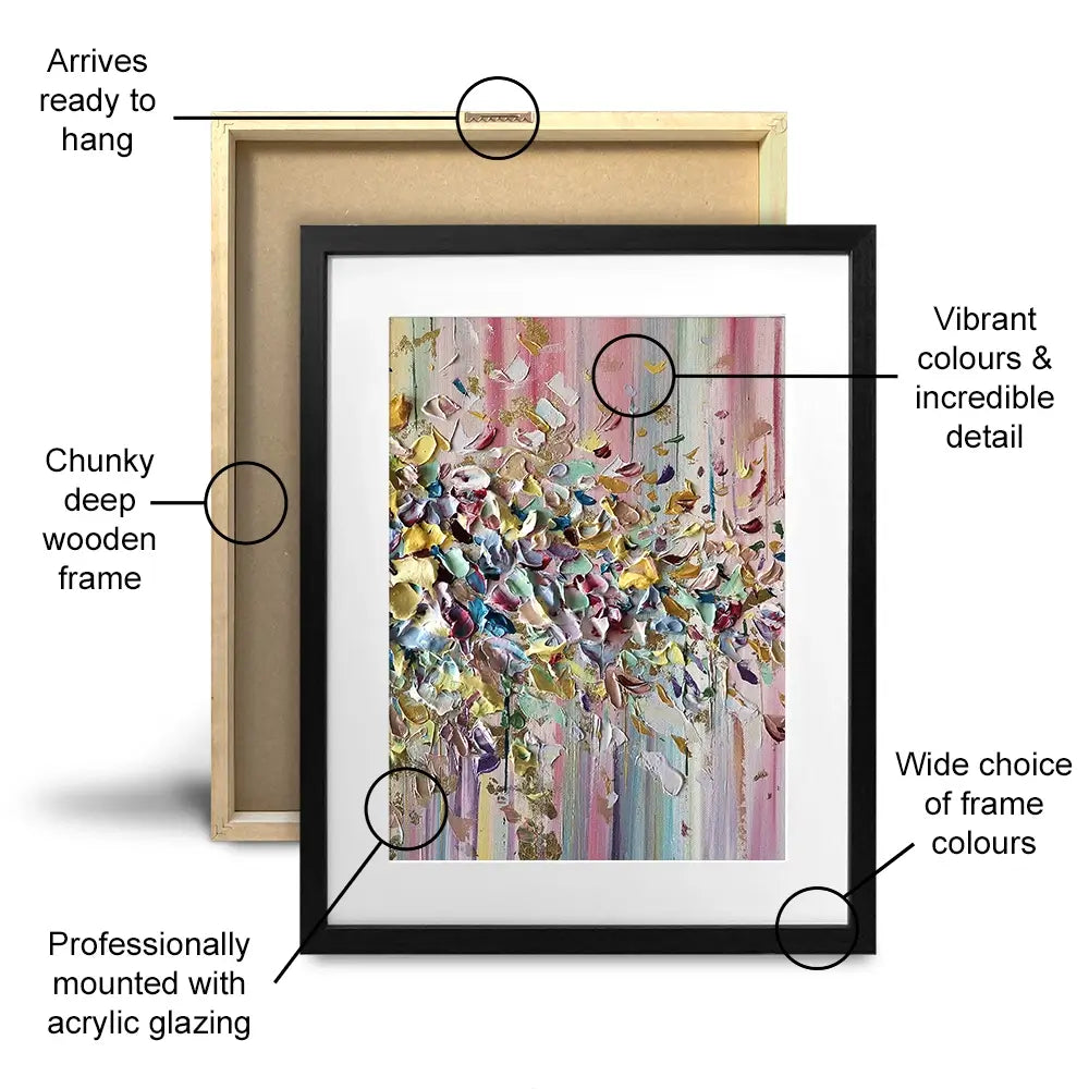 Awakening Framed Art Print Trio Awakening Framed Art Print Trio wall art product Nada Khatib