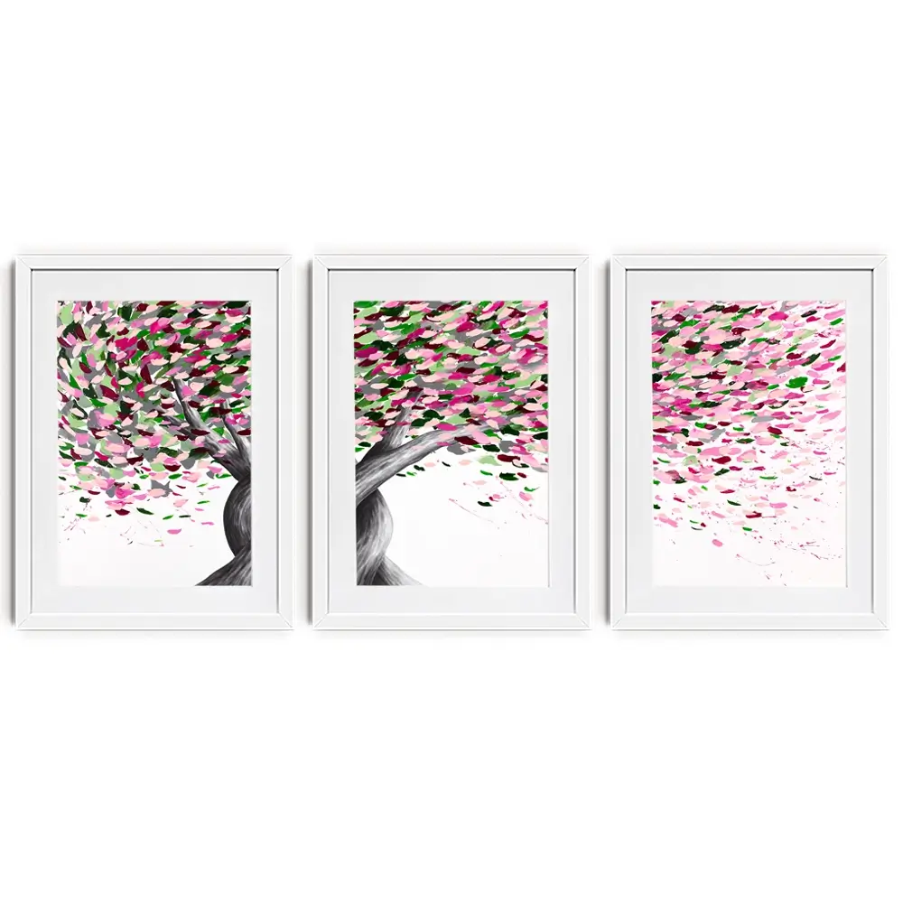 Azalea Breeze Tree Framed Art Print Trio Azalea Breeze Tree Framed Art Print Trio wall art product Ashvin Harrison