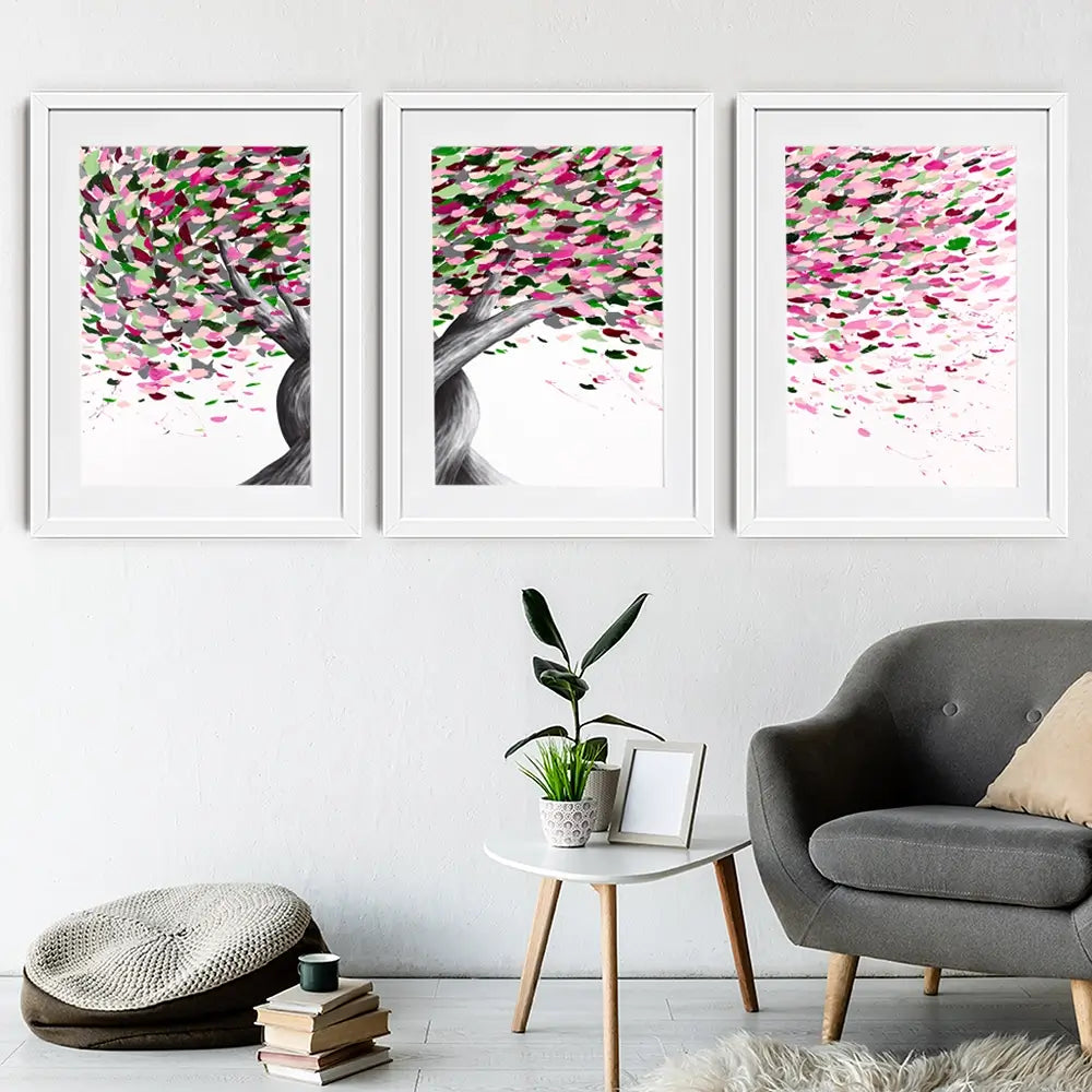 Azalea Breeze Tree Framed Art Print Trio Azalea Breeze Tree Framed Art Print Trio wall art product Ashvin Harrison