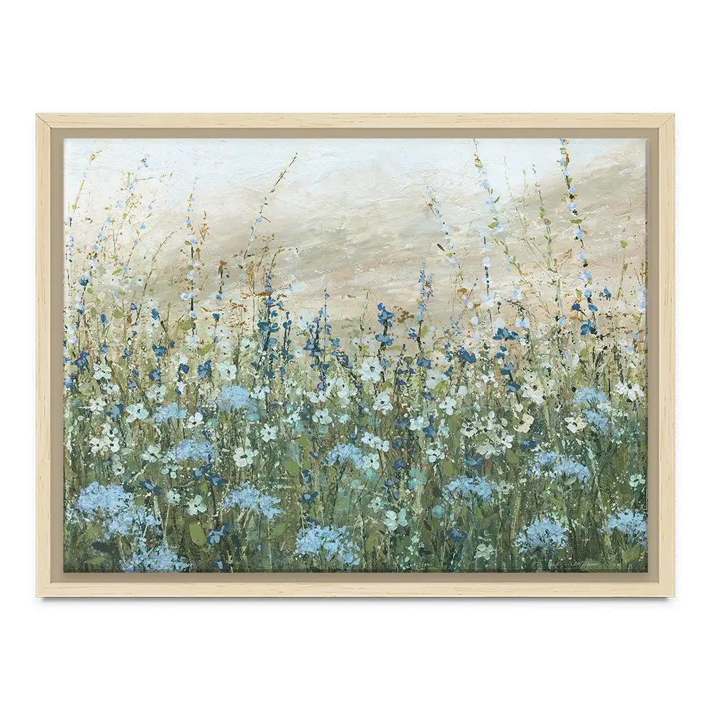 Azure Meadow Canvas Print Azure Meadow Canvas Print wall art product Carol Robinson