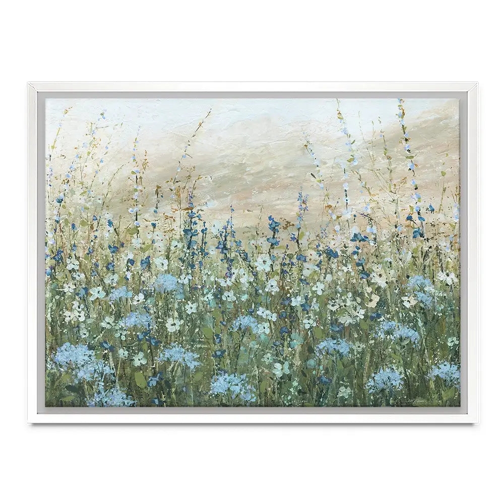Azure Meadow Canvas Print Azure Meadow Canvas Print wall art product Carol Robinson