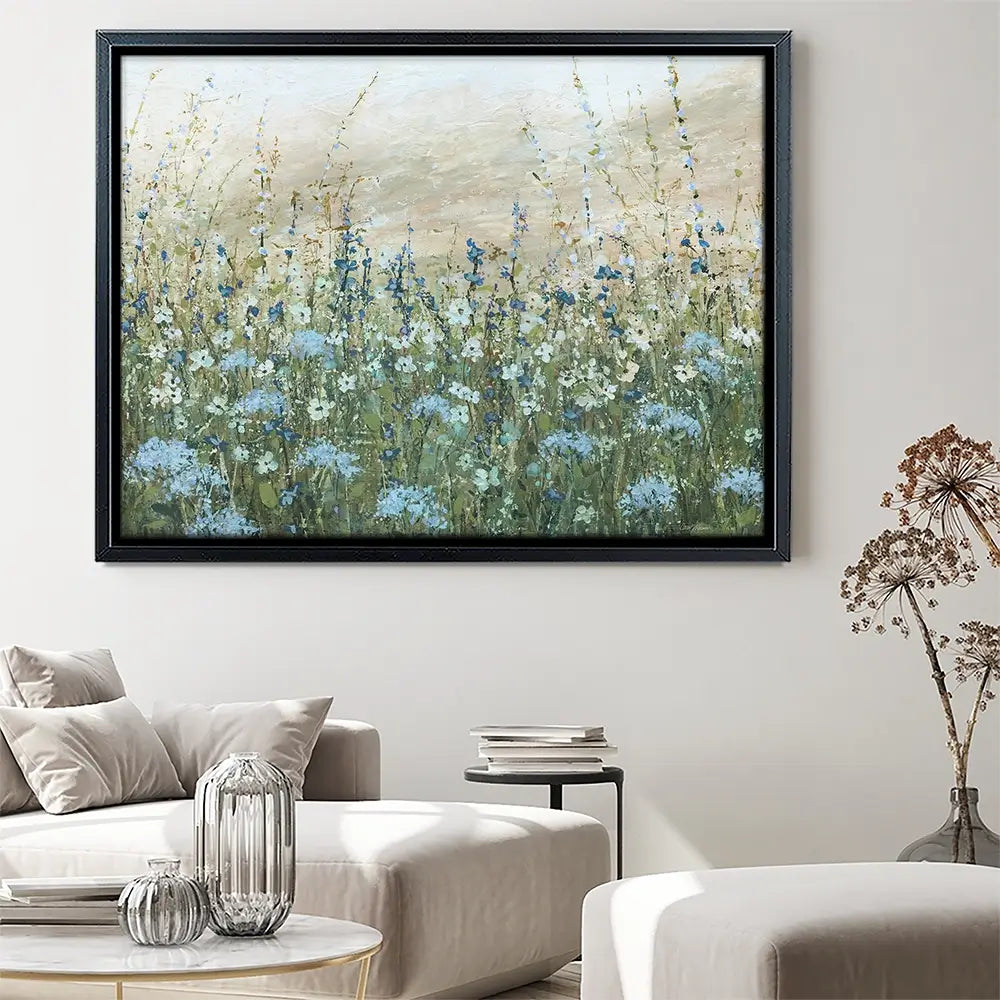 Azure Meadow Canvas Print Azure Meadow Canvas Print wall art product Carol Robinson