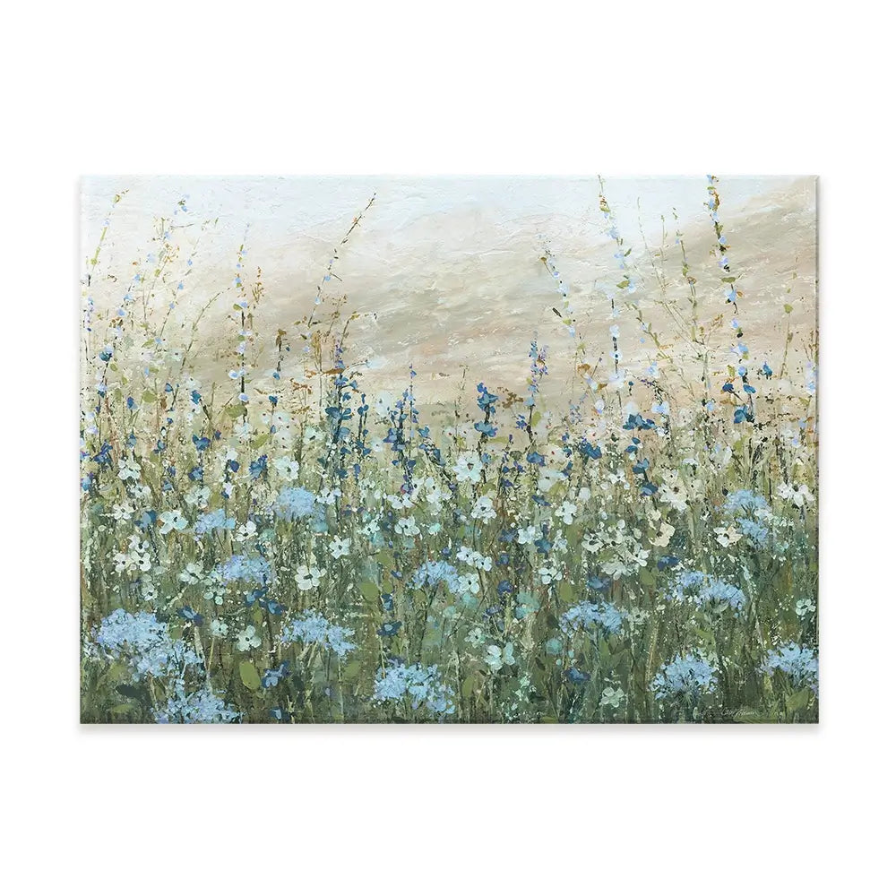 Azure Meadow Canvas Print Azure Meadow Canvas Print wall art product Carol Robinson