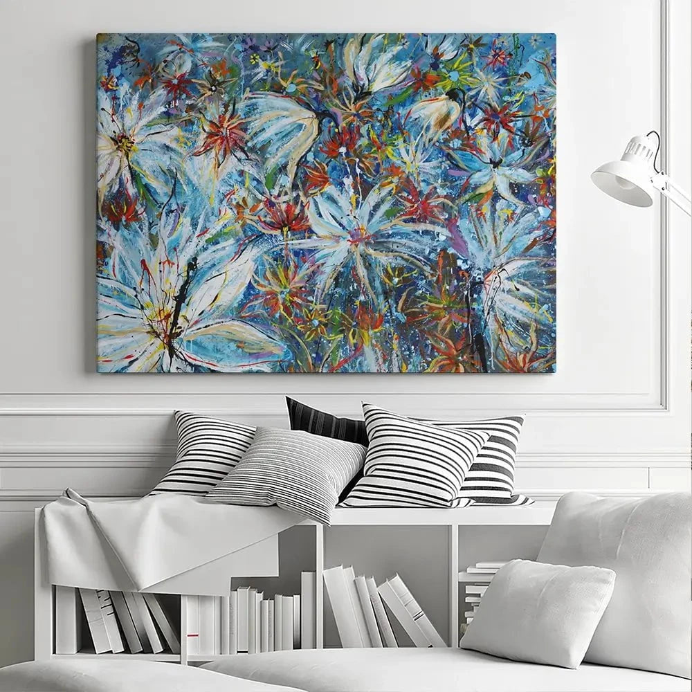 Azurro Canvas Print Azurro Canvas Print wall art product Maria Moretti