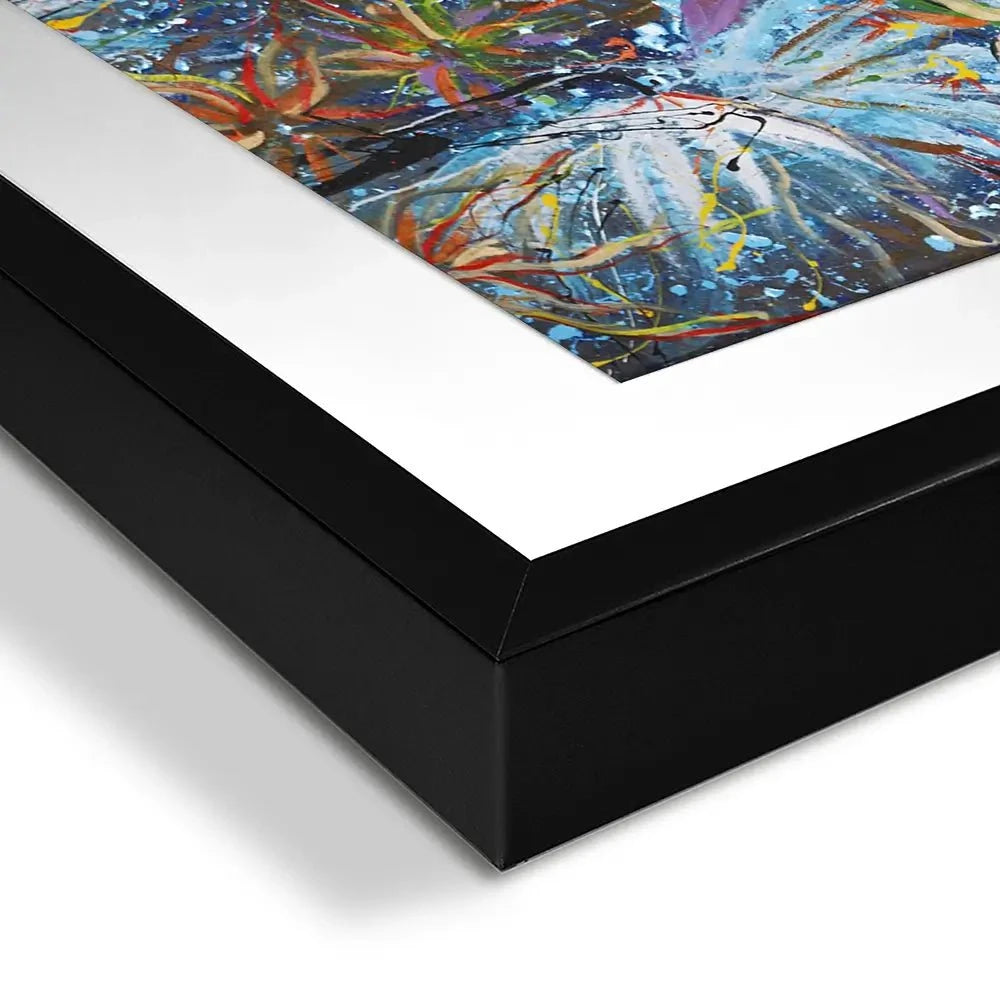 Azurro Framed Art Print Azurro Framed Art Print wall art product Maria Moretti