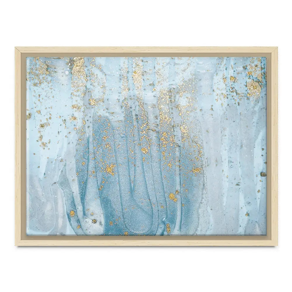 Baby Blue Marble Canvas Print Baby Blue Marble Canvas Print wall art product Art Print Shop