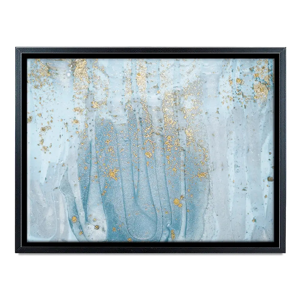 Baby Blue Marble Canvas Print Baby Blue Marble Canvas Print wall art product Art Print Shop