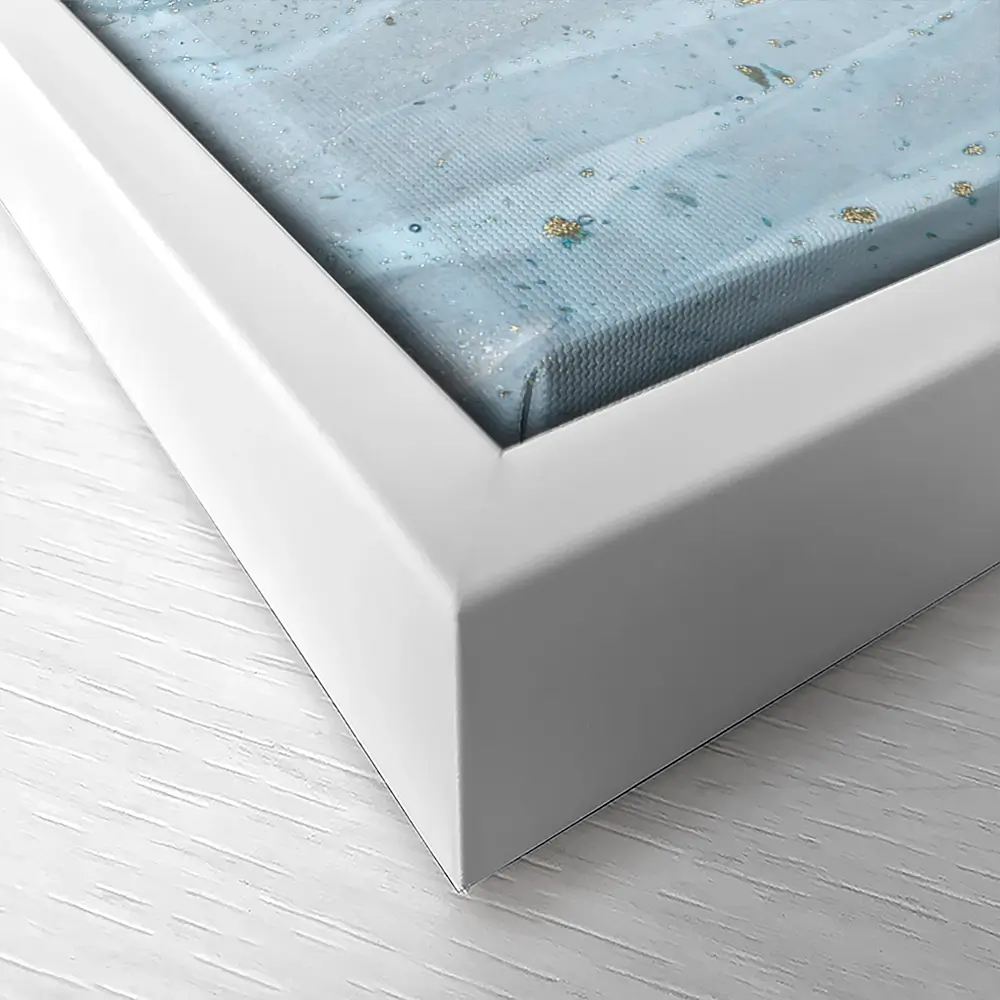 Baby Blue Marble Canvas Print Baby Blue Marble Canvas Print wall art product Art Print Shop