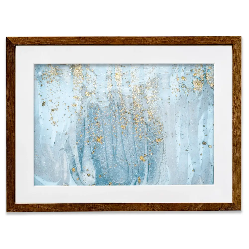 Baby Blue Marble Framed Art Print Baby Blue Marble Framed Art Print wall art product Art Print Shop