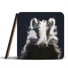 Badger Coaster Set Badger Coaster Set wall art product Aimee Linzi