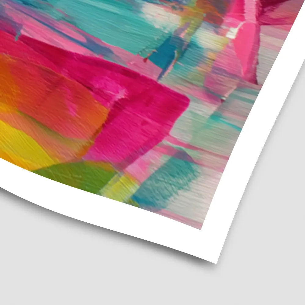 Ballerina In Colour Art Print Ballerina In Colour Art Print wall art product Chromatic Storm Studio