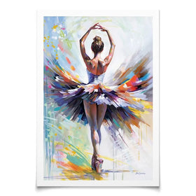 Ballerinas Prelude To Passion Art Print Ballerinas Prelude To Passion Art Print wall art product Leon Devenice