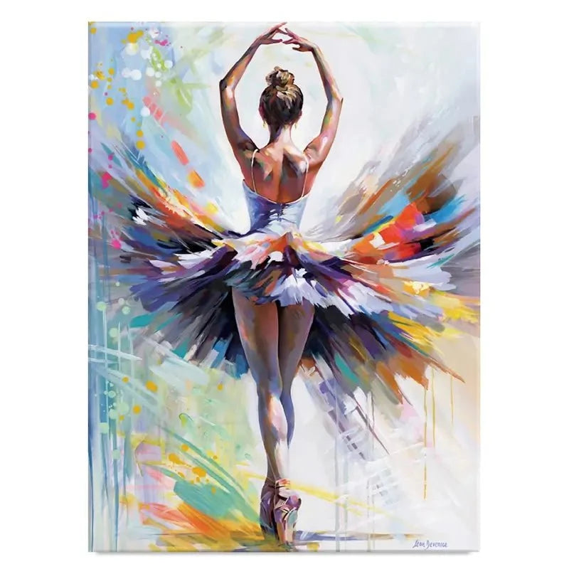 Ballerinas Prelude To Passion Canvas Print Ballerinas Prelude To Passion Canvas Print wall art product Leon Devenice